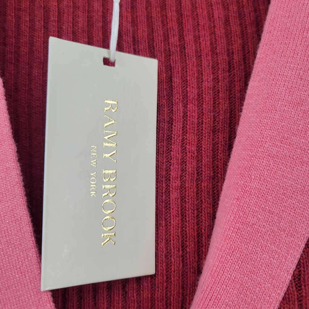 Ramy Brook SWEATER DRESS Ribbed Size XSmall - Picture 5 of 8